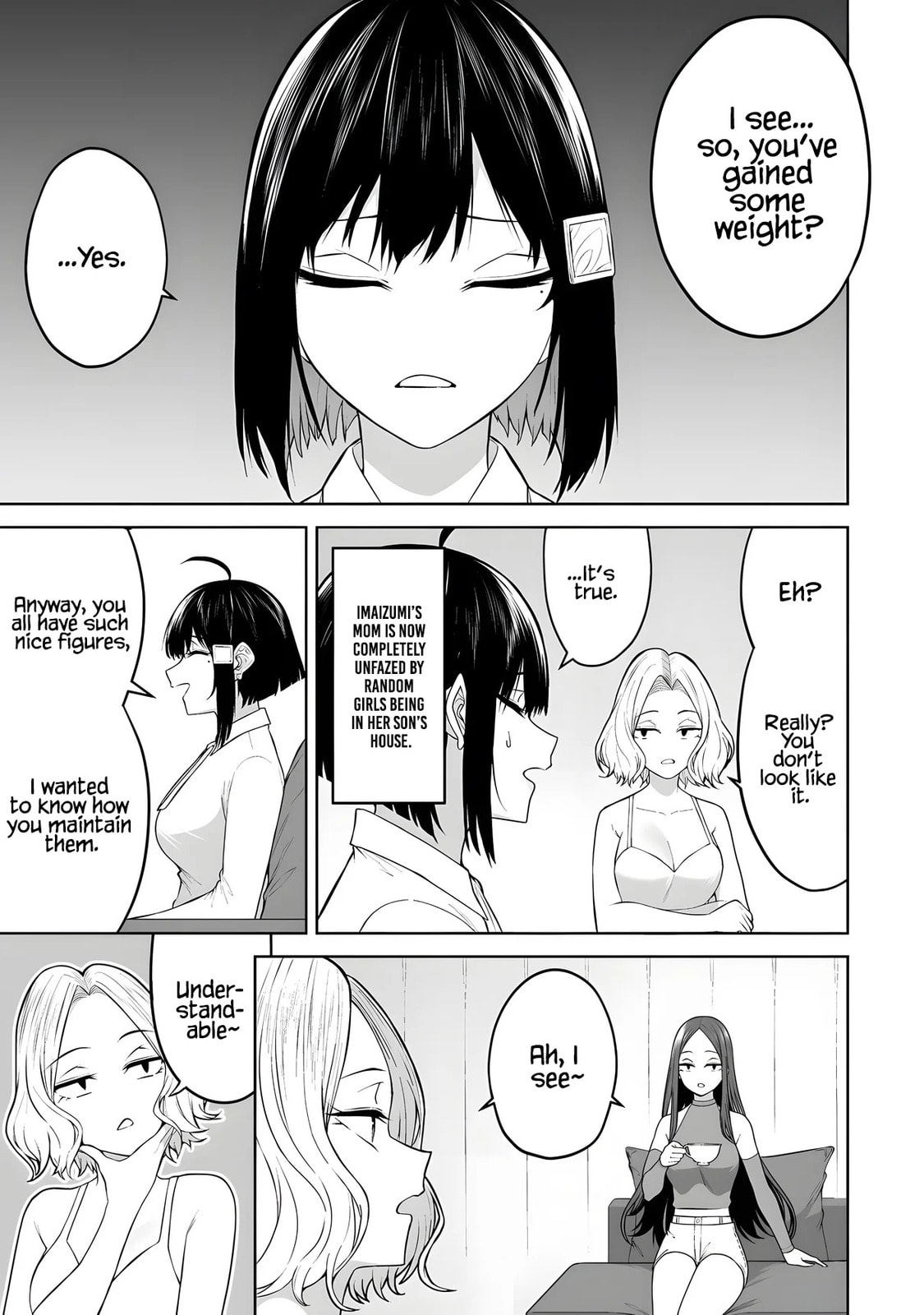 Imaizumi Brings All the Gals to His House Chapter 39 page 6 - 