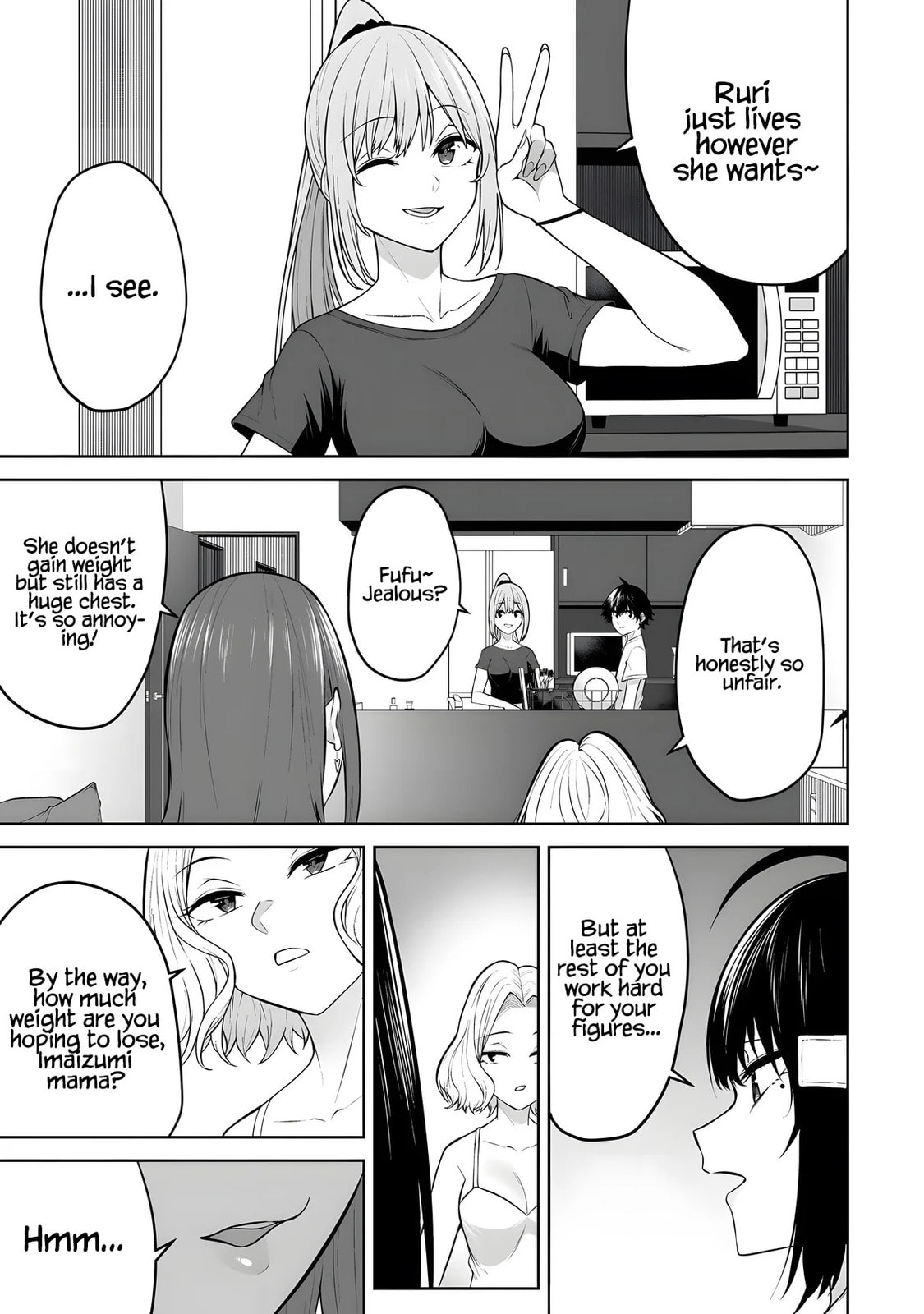 Imaizumi Brings All the Gals to His House Chapter 39 page 8 - 