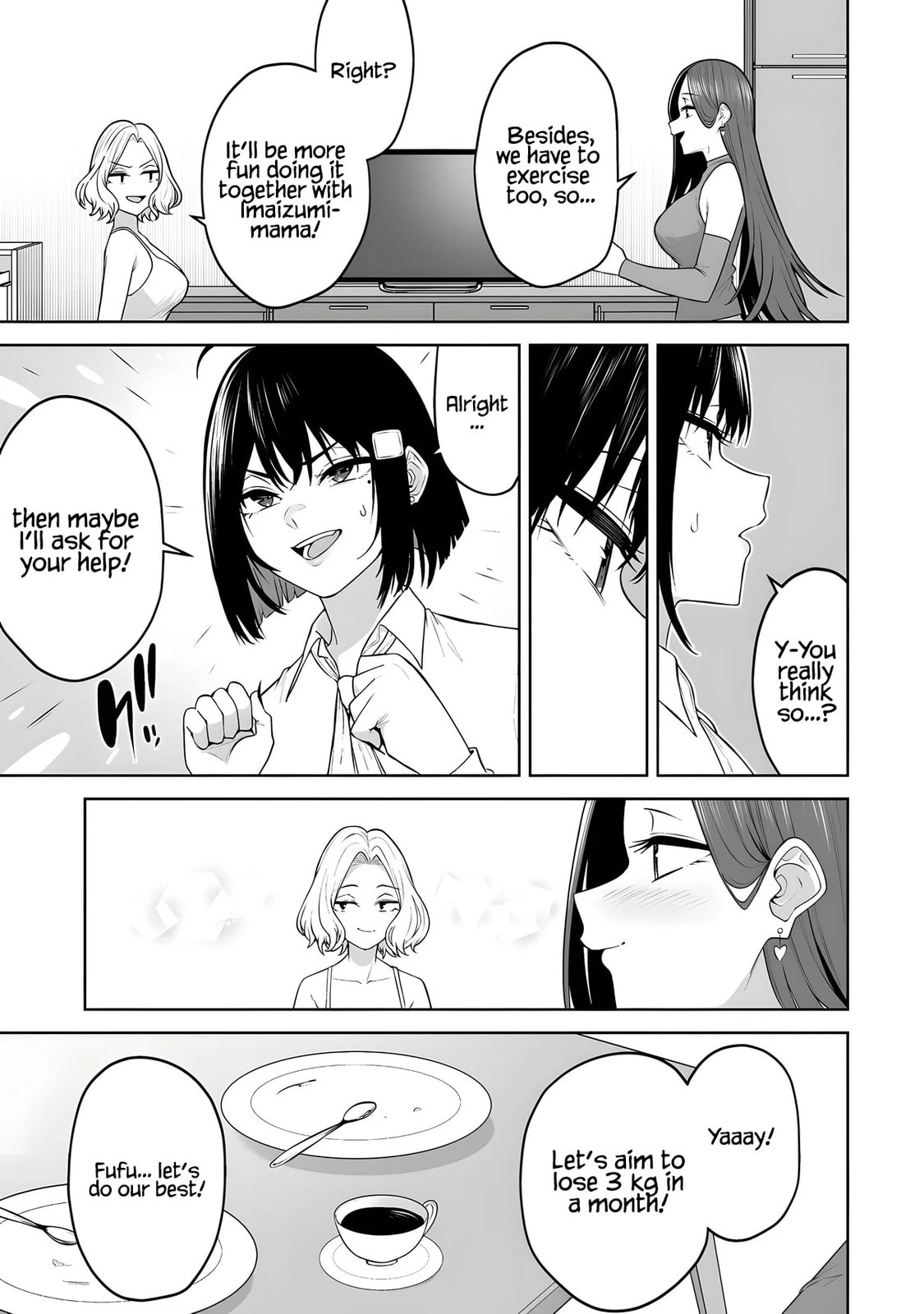 Imaizumi Brings All the Gals to His House Chapter 39 page 10 - 