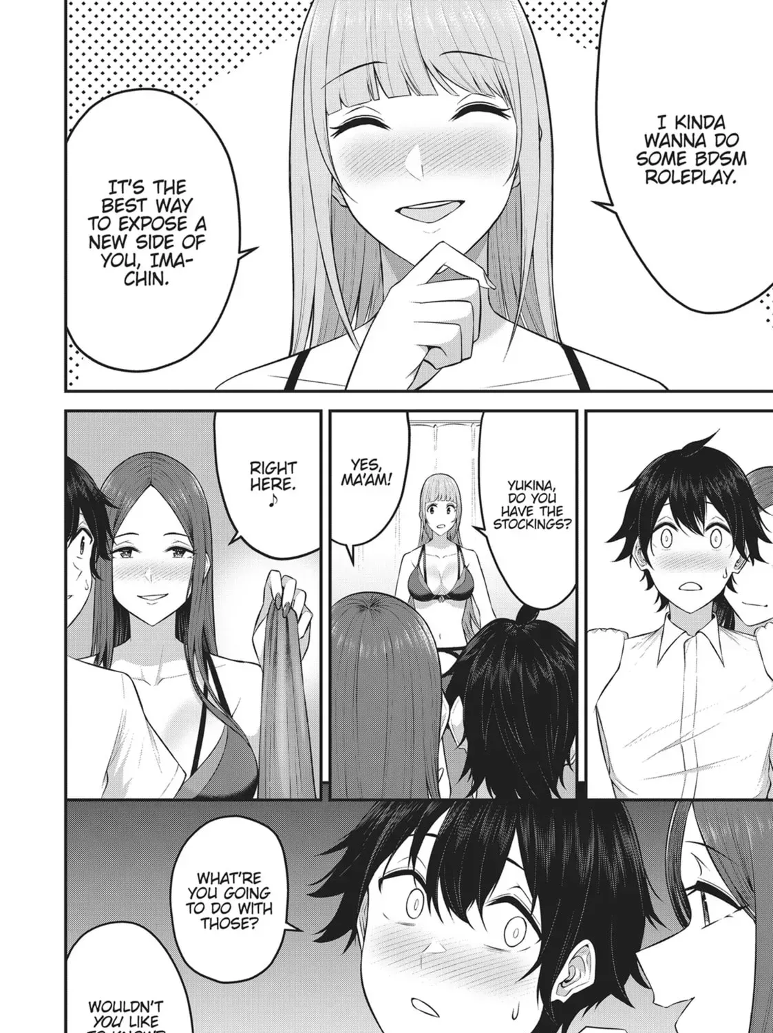 Imaizumi Brings All the Gals to His House Chapter 4.1 page 15 - 