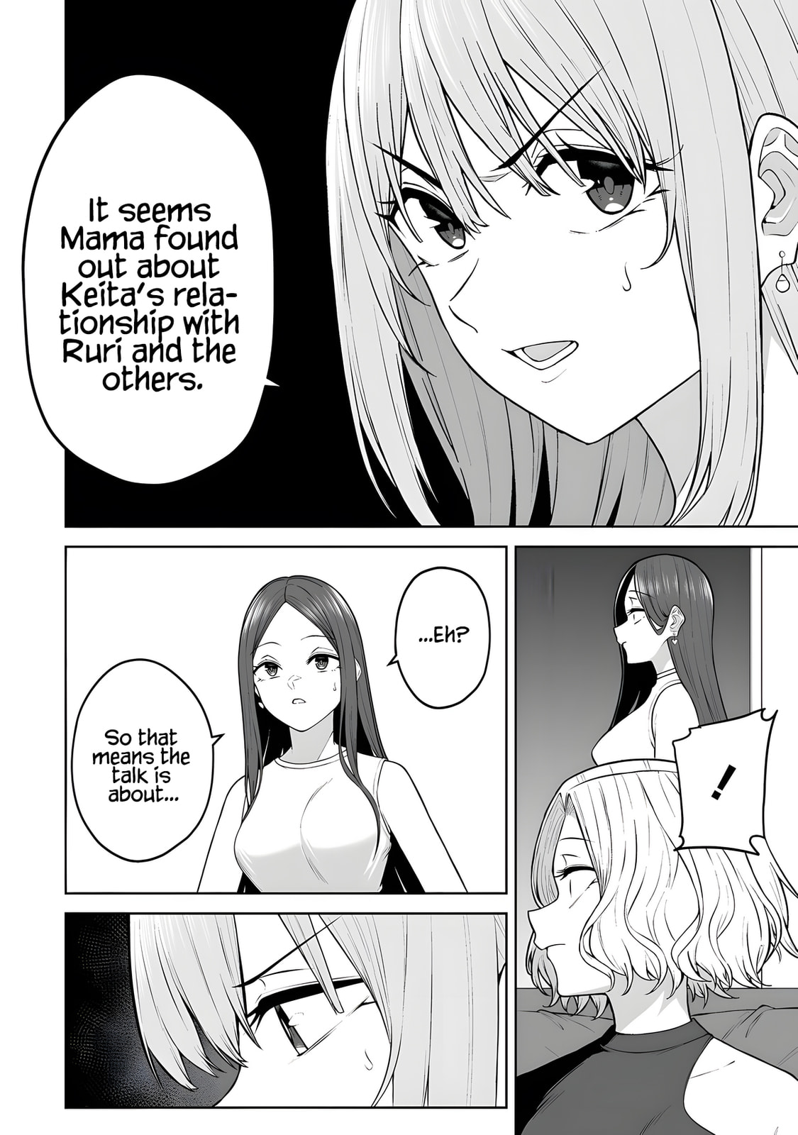 Imaizumi Brings All the Gals to His House Chapter 40 page 11 - 