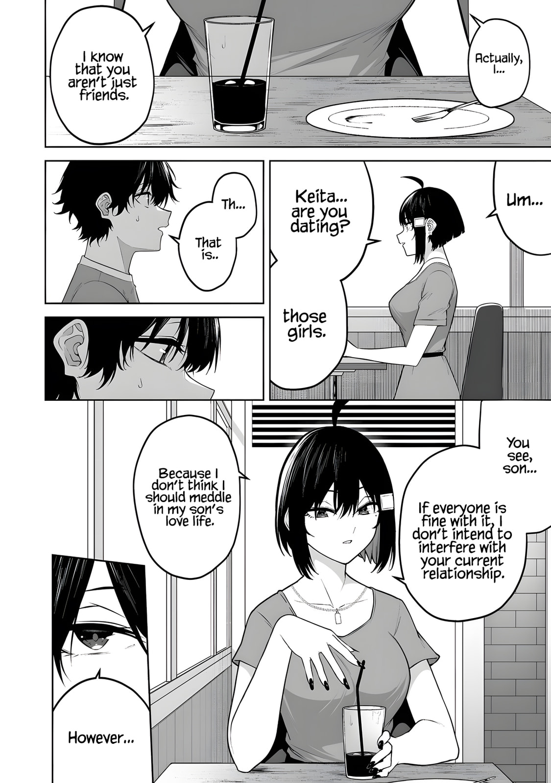 Imaizumi Brings All the Gals to His House Chapter 40 page 13 - 