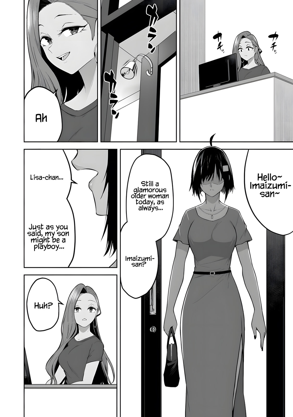 Imaizumi Brings All the Gals to His House Chapter 40 page 3 - 