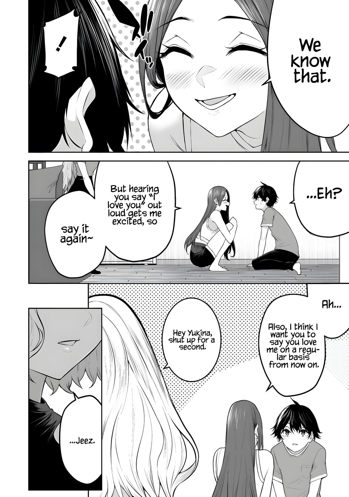 Imaizumi Brings All the Gals to His House Chapter 40 page 21 - 