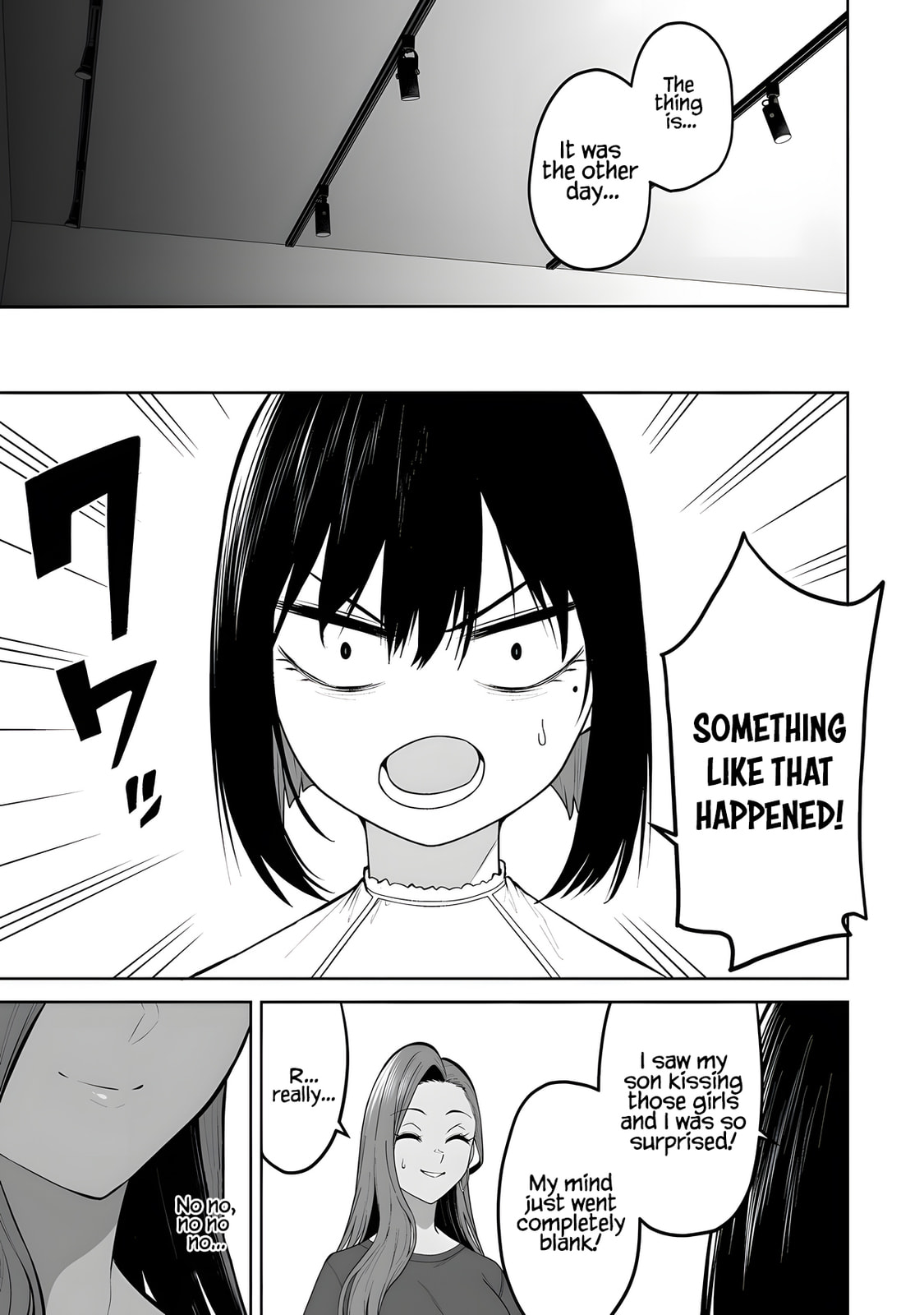 Imaizumi Brings All the Gals to His House Chapter 40 page 4 - 