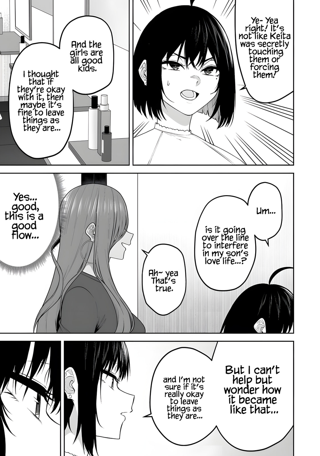 Imaizumi Brings All the Gals to His House Chapter 40 page 6 - 