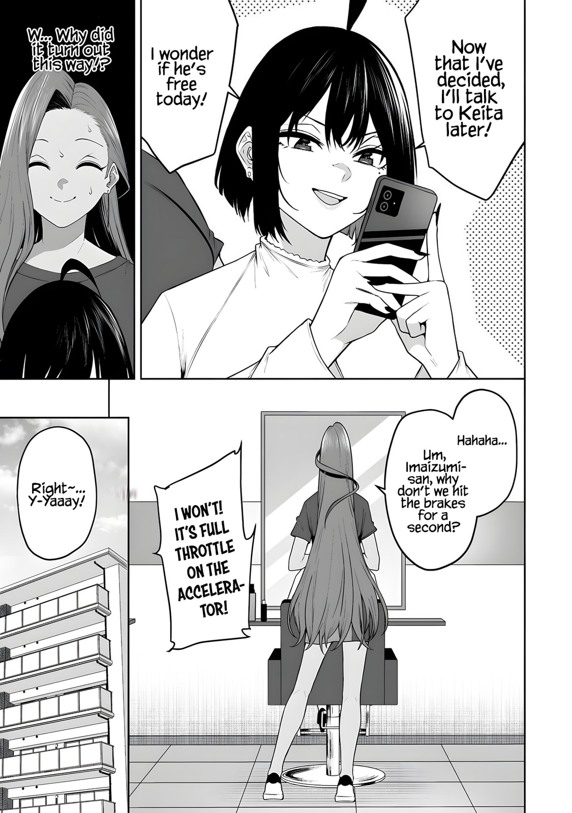 Imaizumi Brings All the Gals to His House Chapter 40 page 8 - 