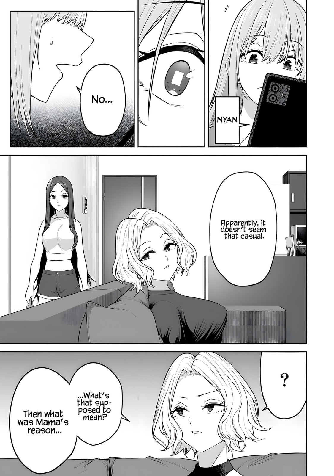 Imaizumi Brings All the Gals to His House Chapter 40 page 10 - 