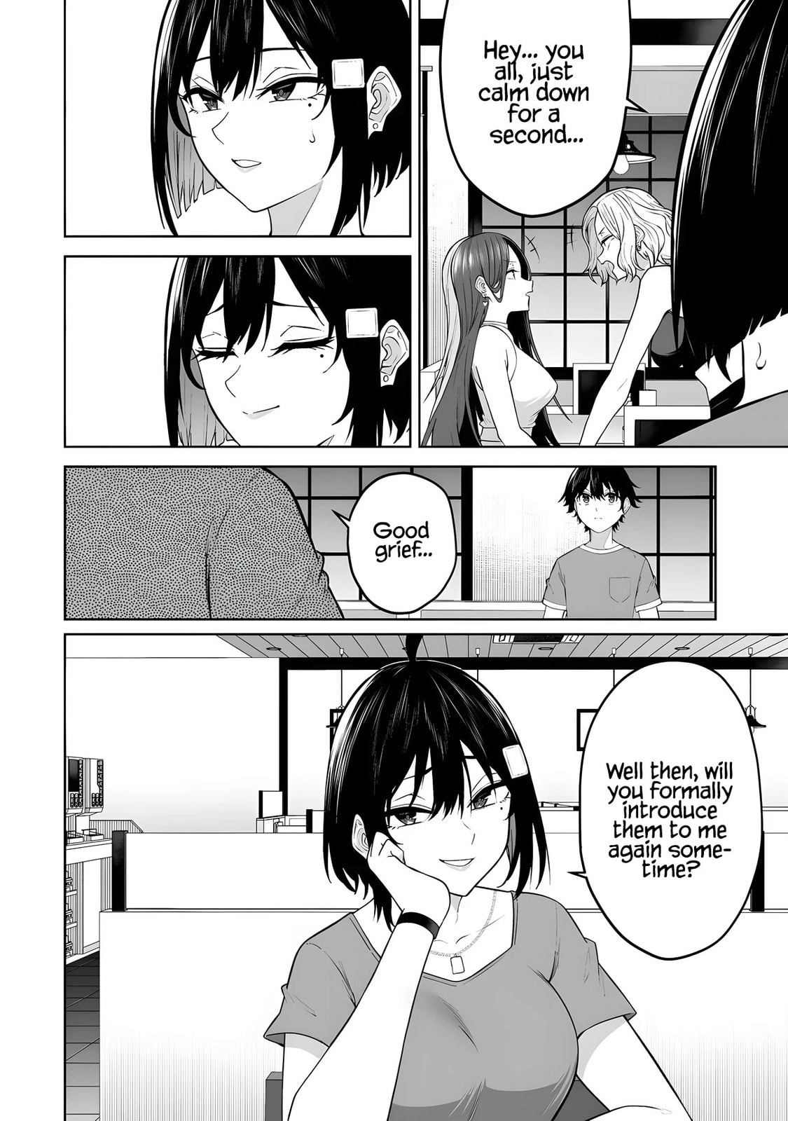 Imaizumi Brings All the Gals to His House Chapter 41 page 17 - 