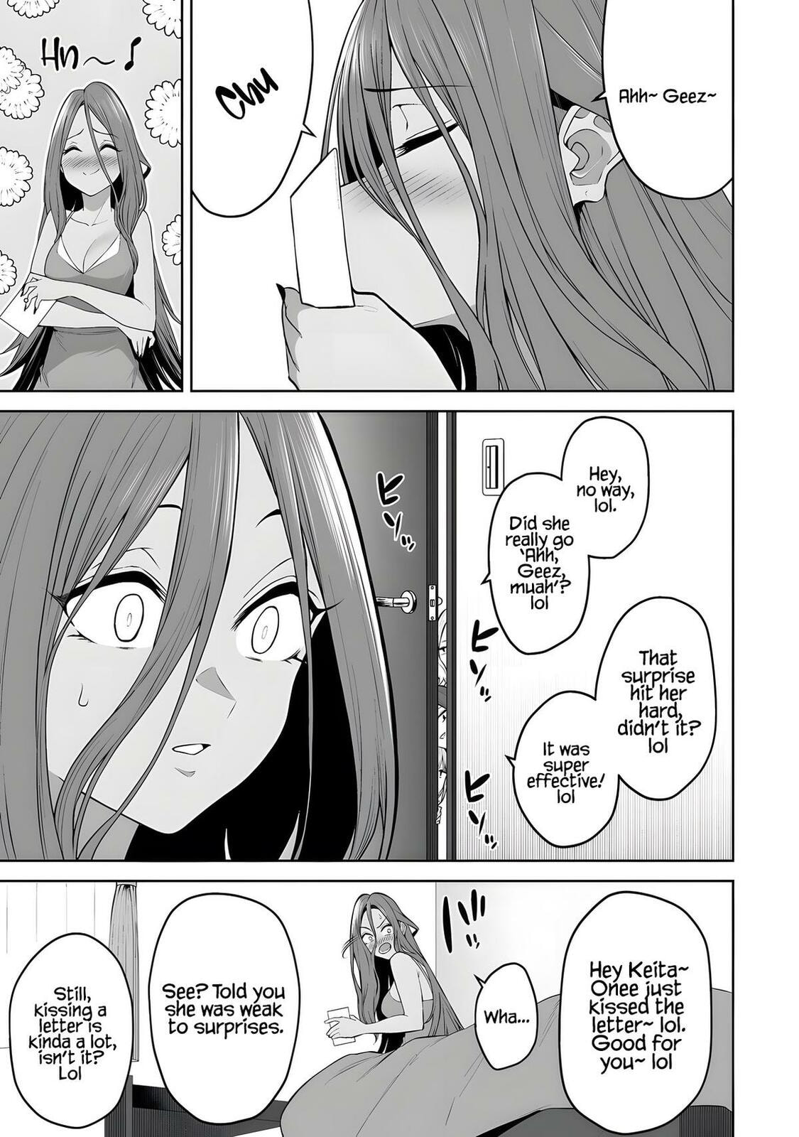 Imaizumi Brings All the Gals to His House Chapter 42 page 19 - 