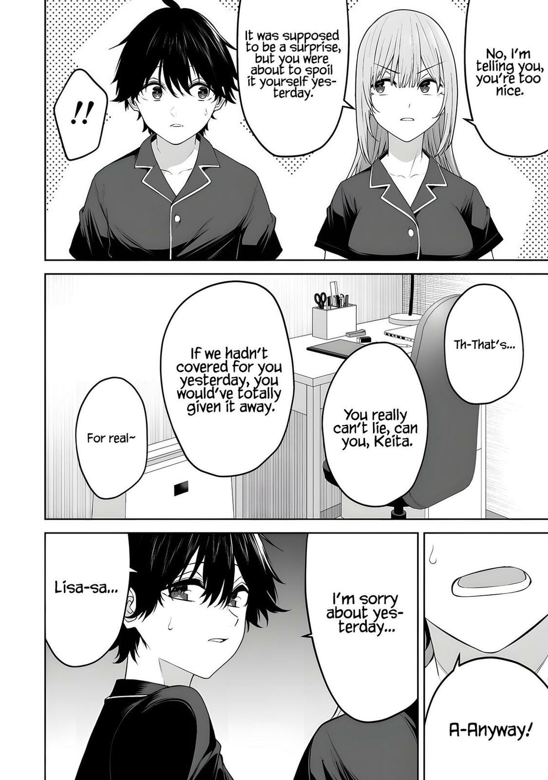 Imaizumi Brings All the Gals to His House Chapter 42 page 22 - 