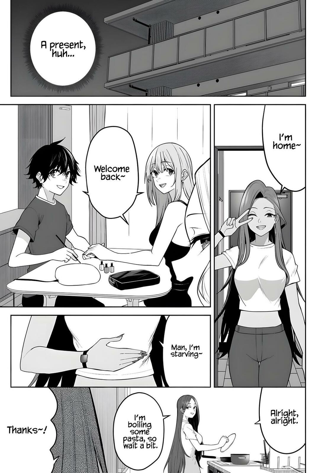 Imaizumi Brings All the Gals to His House Chapter 42 page 7 - 
