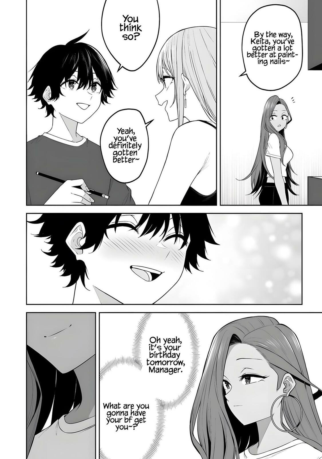 Imaizumi Brings All the Gals to His House Chapter 42 page 8 - 