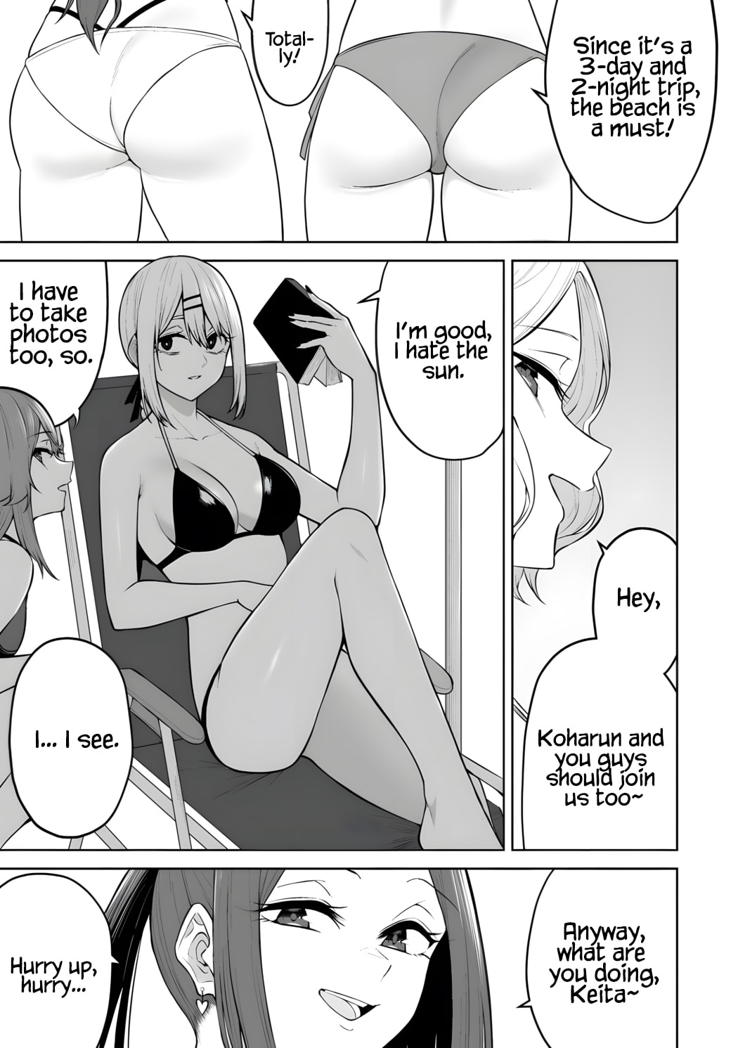 Imaizumi Brings All the Gals to His House Chapter 46 page 4 - 