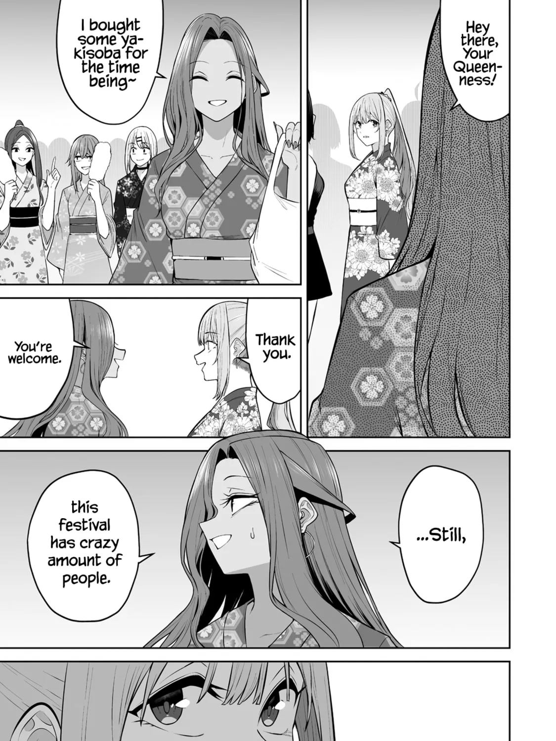 Imaizumi Brings All the Gals to His House Chapter 48 page 11 - 