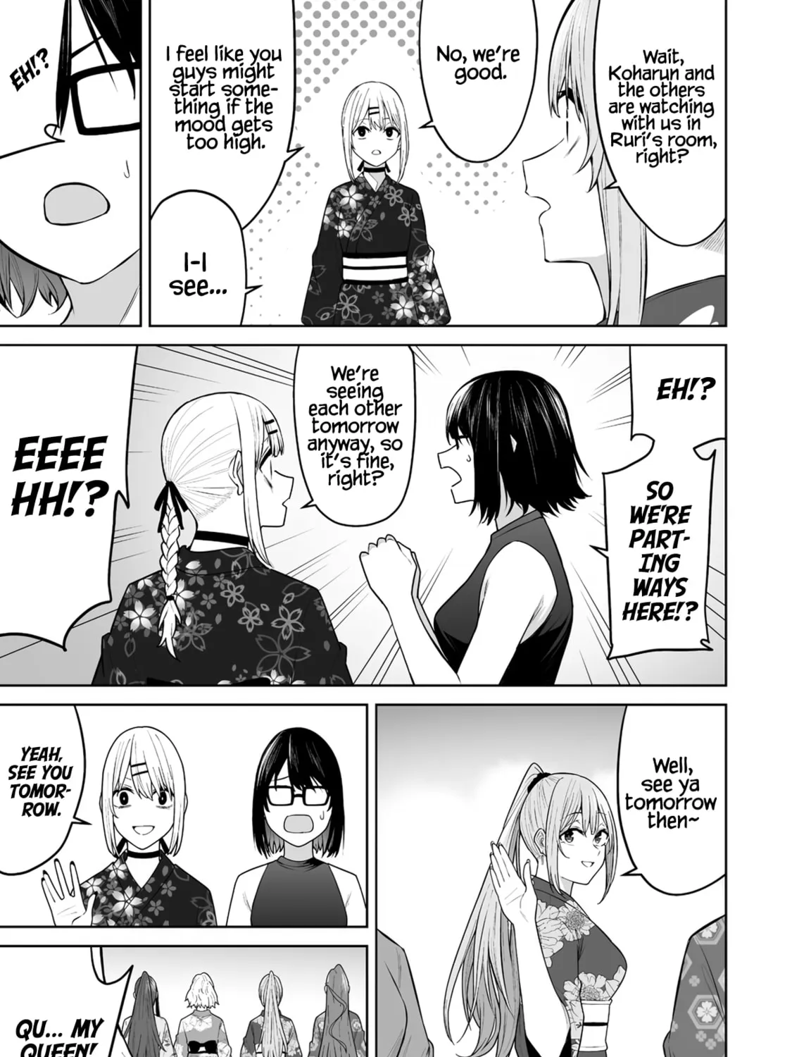 Imaizumi Brings All the Gals to His House Chapter 48 page 19 - 