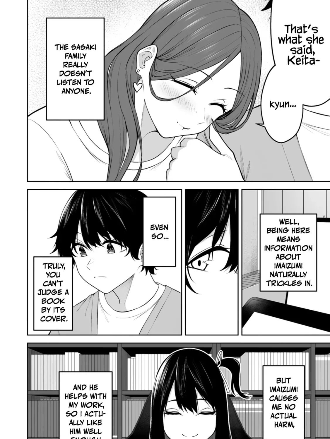 Imaizumi Brings All the Gals to His House Chapter 49 page 35 - 