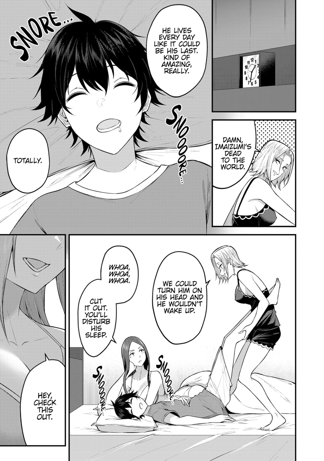 Imaizumi Brings All the Gals to His House Chapter 5.1 page 1 - 