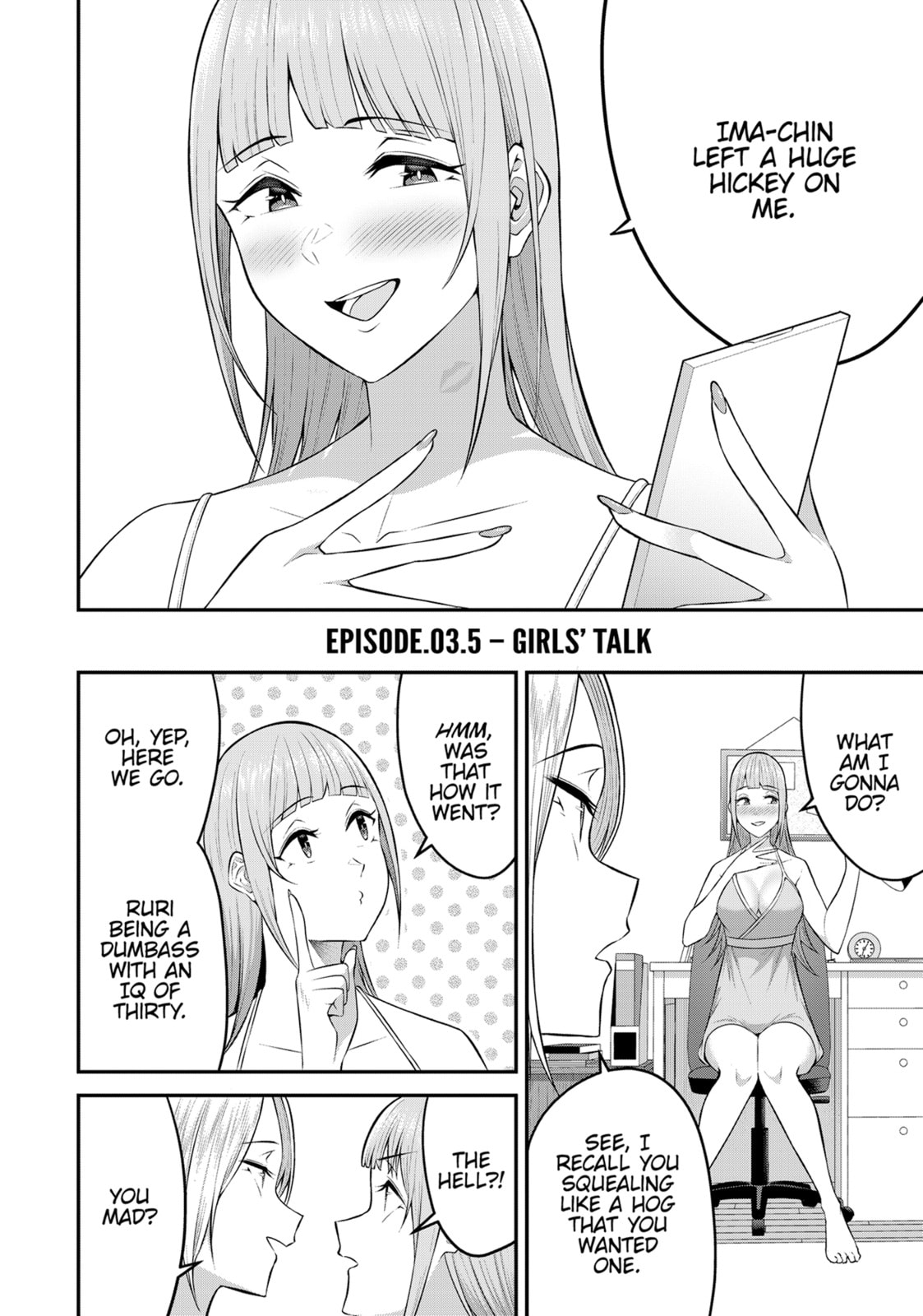 Imaizumi Brings All the Gals to His House Chapter 5.1 page 2 - 