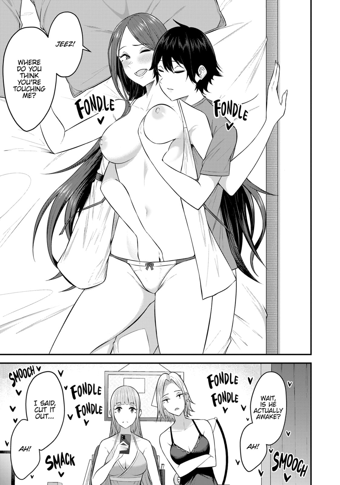Imaizumi Brings All the Gals to His House Chapter 5.1 page 7 - 