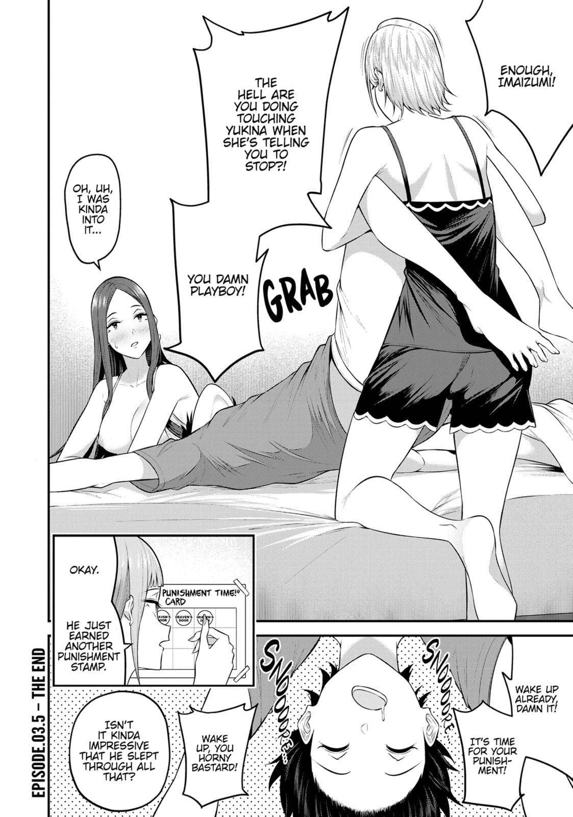 Imaizumi Brings All the Gals to His House Chapter 5.1 page 8 - 