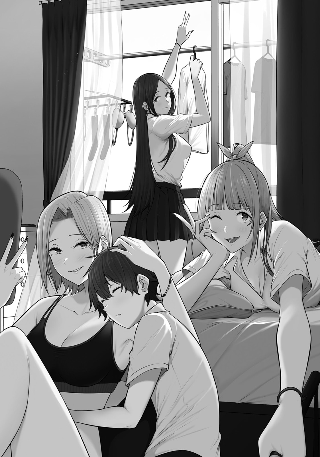 Imaizumi Brings All the Gals to His House Chapter 5.2 page 5 - 