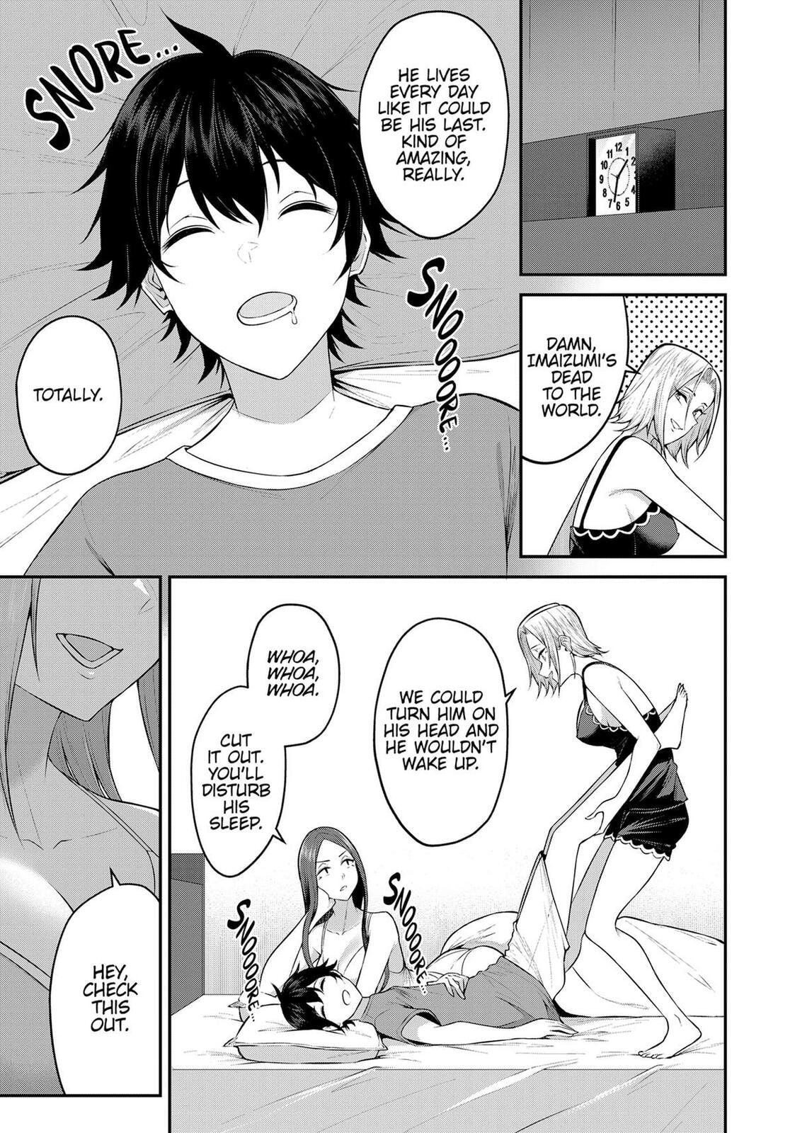Imaizumi Brings All the Gals to His House Chapter 5.5 page 1 - 