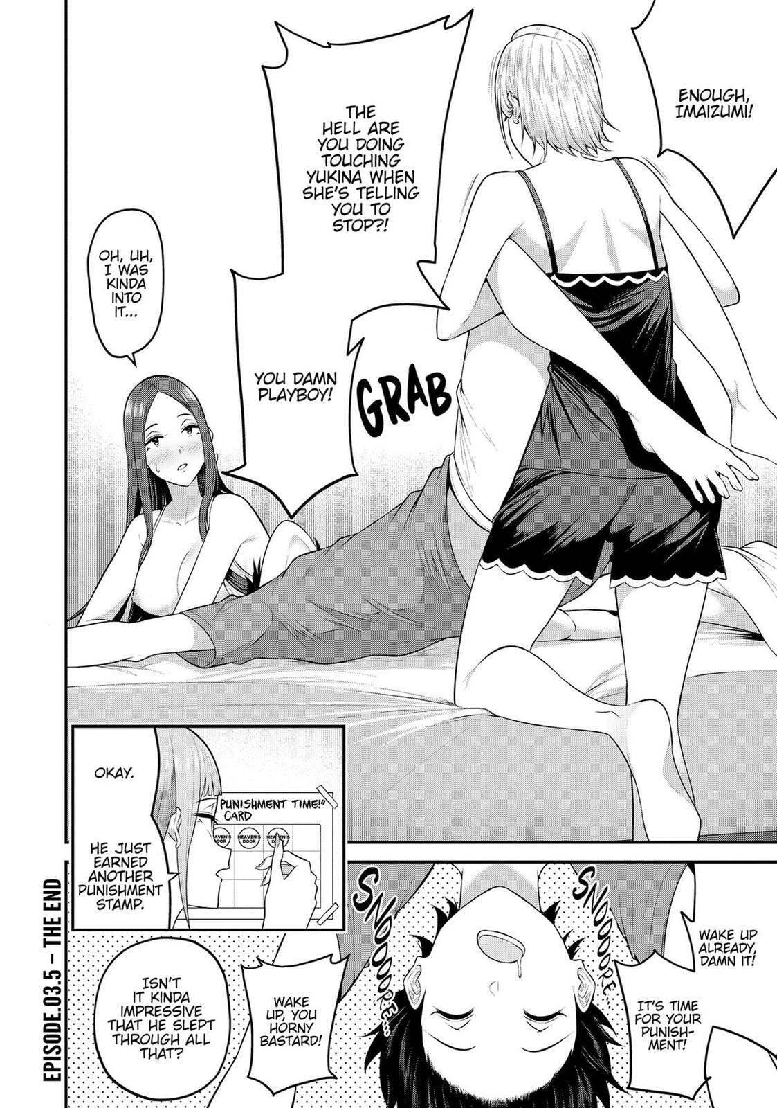 Imaizumi Brings All the Gals to His House Chapter 5.5 page 8 - 