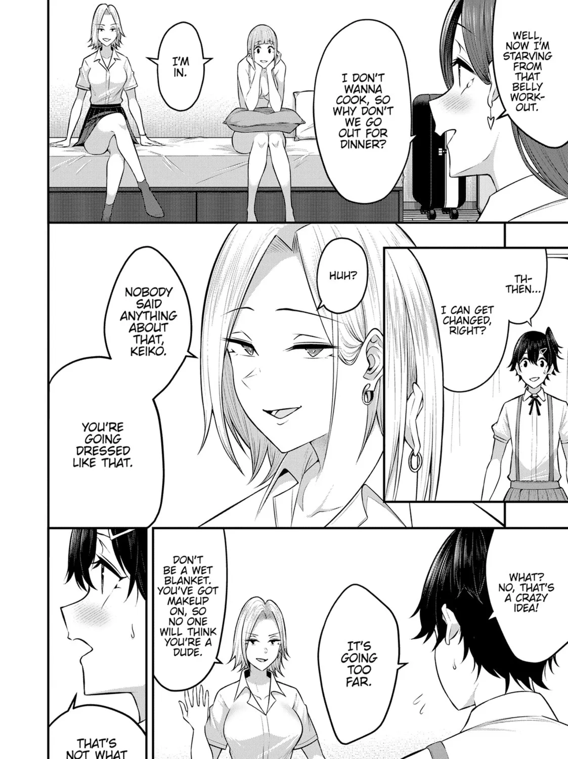 Imaizumi Brings All the Gals to His House Chapter 5 page 21 - 