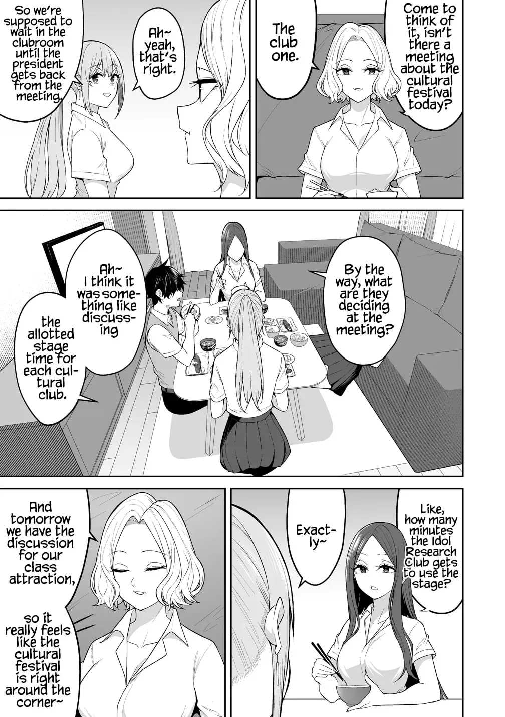 Imaizumi Brings All the Gals to His House Chapter 50 page 15 - 