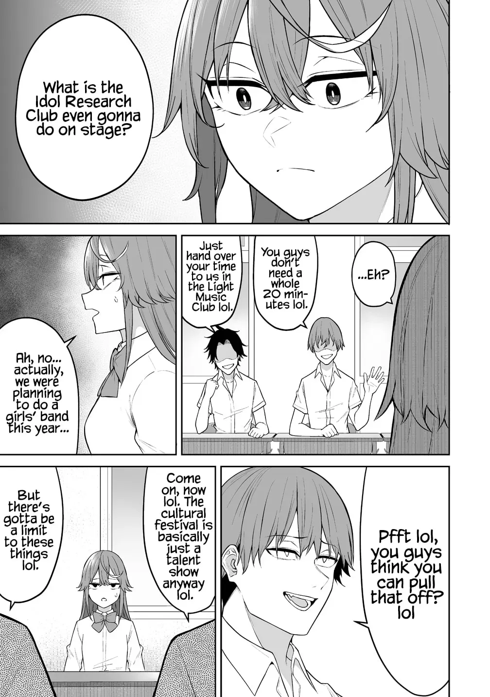 Imaizumi Brings All the Gals to His House Chapter 50 page 25 - 