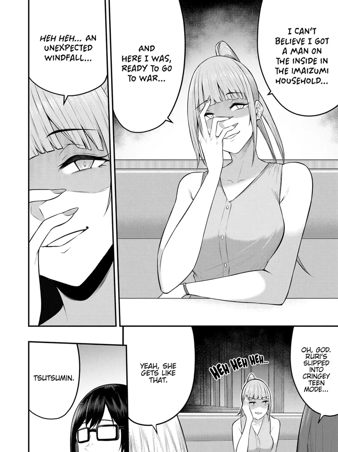 Imaizumi Brings All the Gals to His House Chapter 6.1 page 57 - 