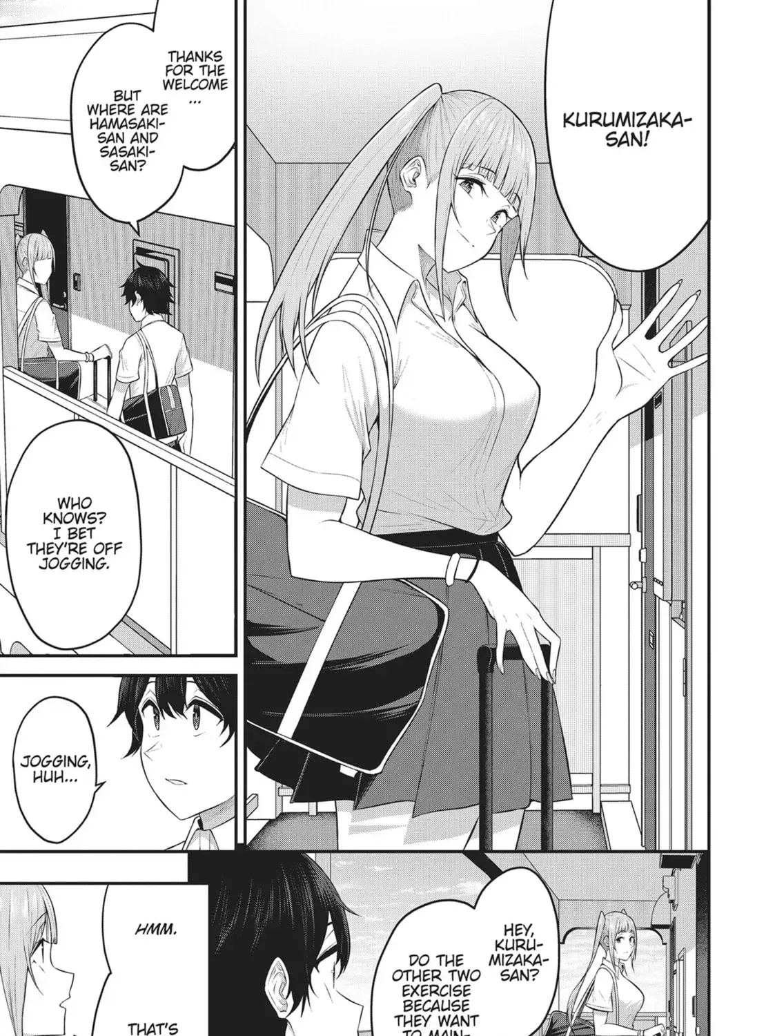 Imaizumi Brings All the Gals to His House Chapter 7.1 page 17 - 