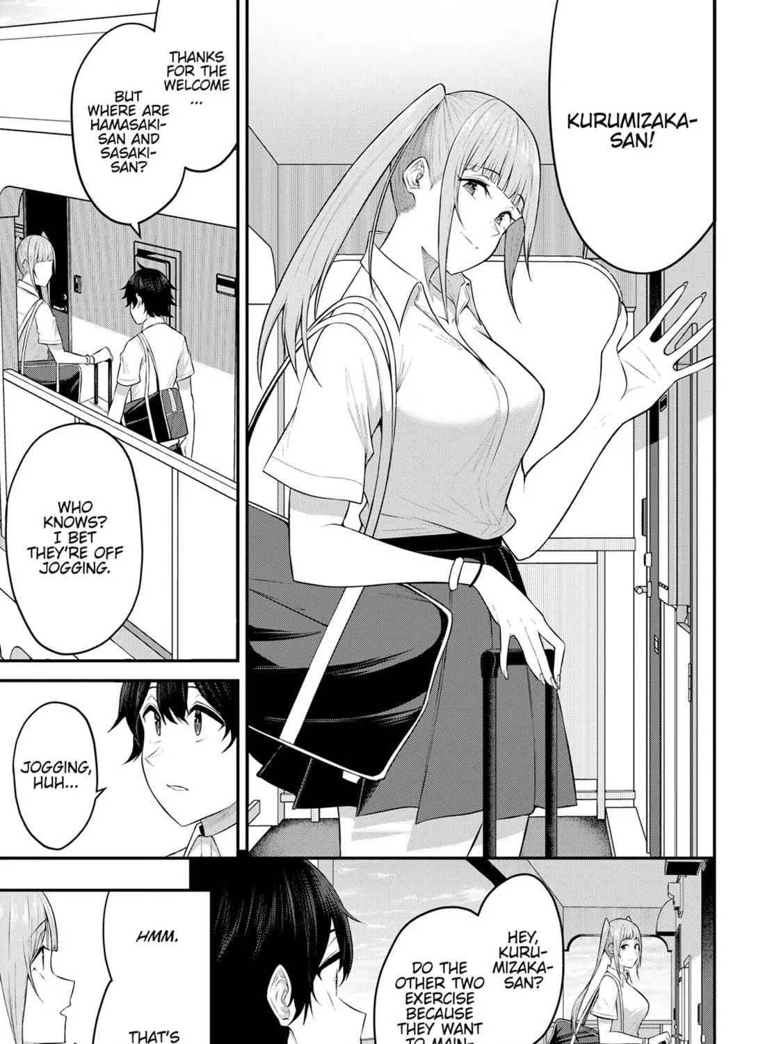 Imaizumi Brings All the Gals to His House Chapter 7 page 17 - 
