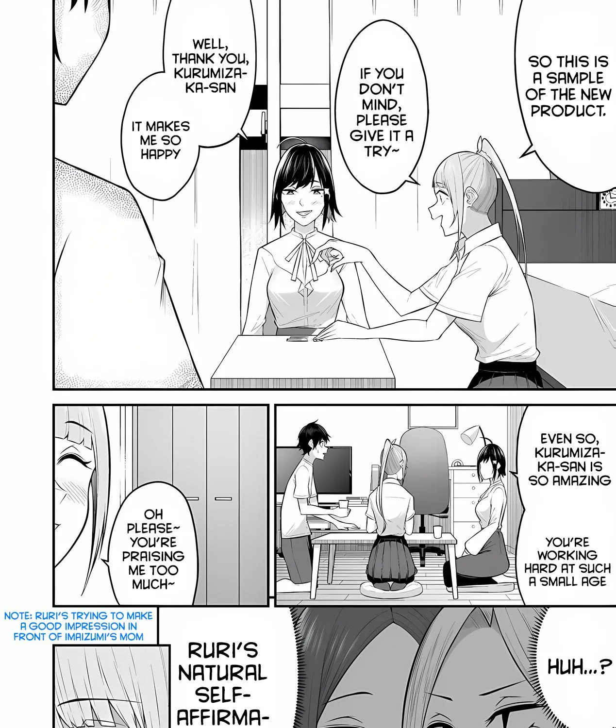 Imaizumin Chi wa Douyara Gal no Tamariba ni Natteru Rashii~DEEP~ Chapter 11 page 45 - 