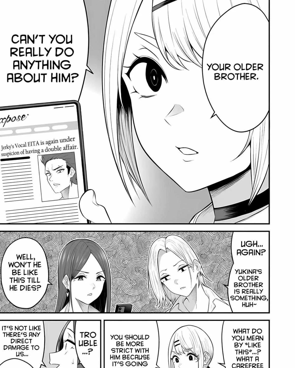 Imaizumin Chi wa Douyara Gal no Tamariba ni Natteru Rashii~DEEP~ Chapter 13 page 7 - 