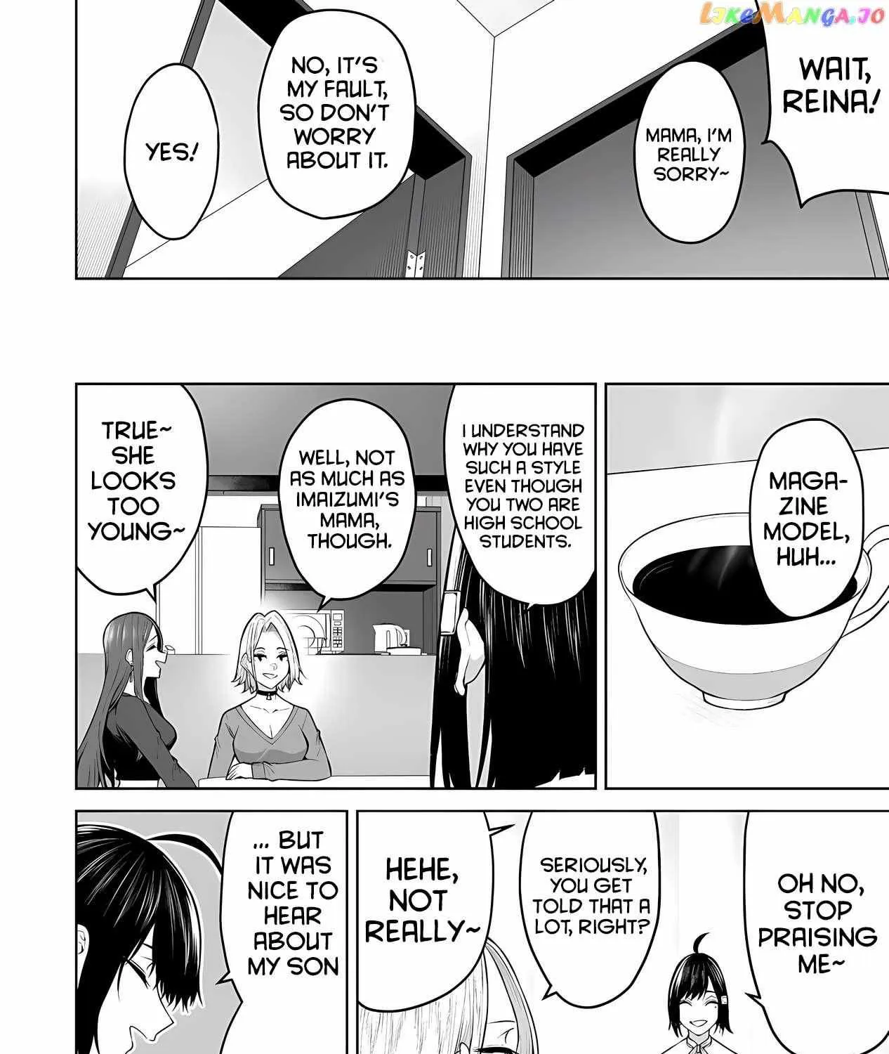 Imaizumin Chi wa Douyara Gal no Tamariba ni Natteru Rashii~DEEP~ Chapter 21 page 35 - 