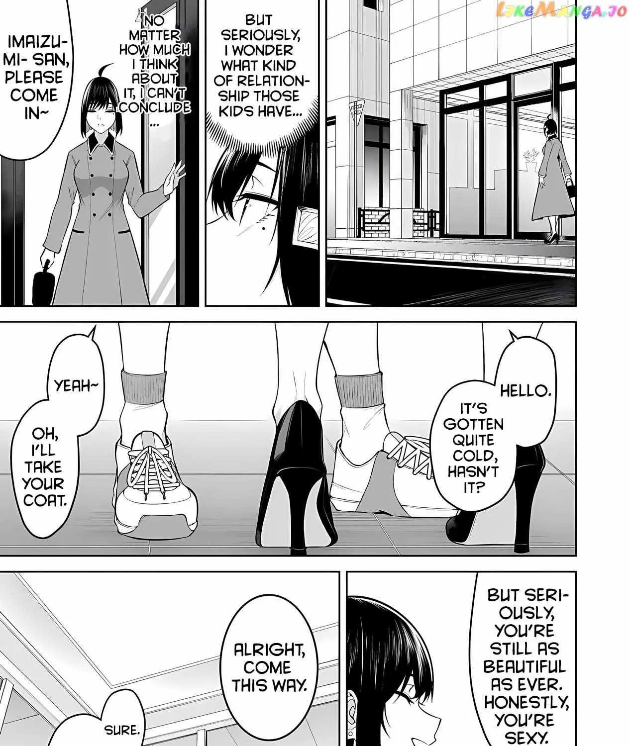 Imaizumin Chi wa Douyara Gal no Tamariba ni Natteru Rashii~DEEP~ Chapter 21 page 57 - 