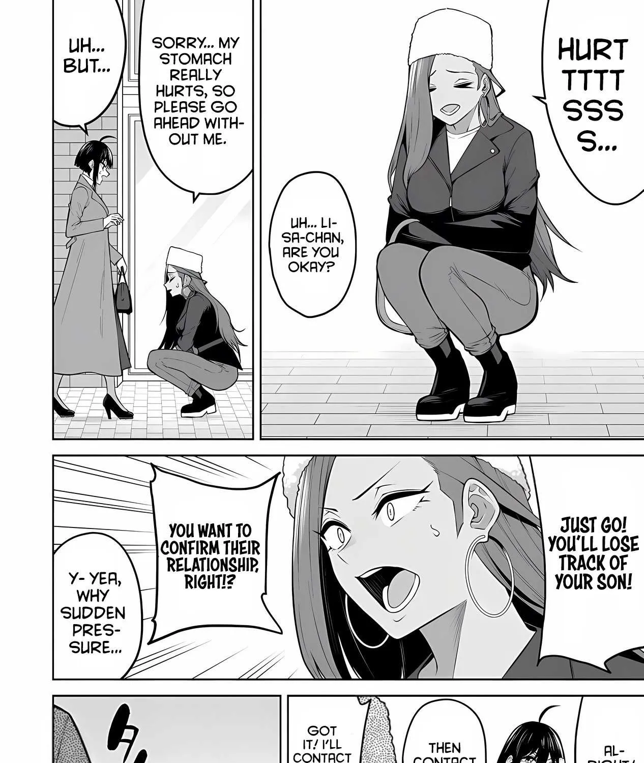 Imaizumin Chi wa Douyara Gal no Tamariba ni Natteru Rashii~DEEP~ Chapter 28 page 21 - 