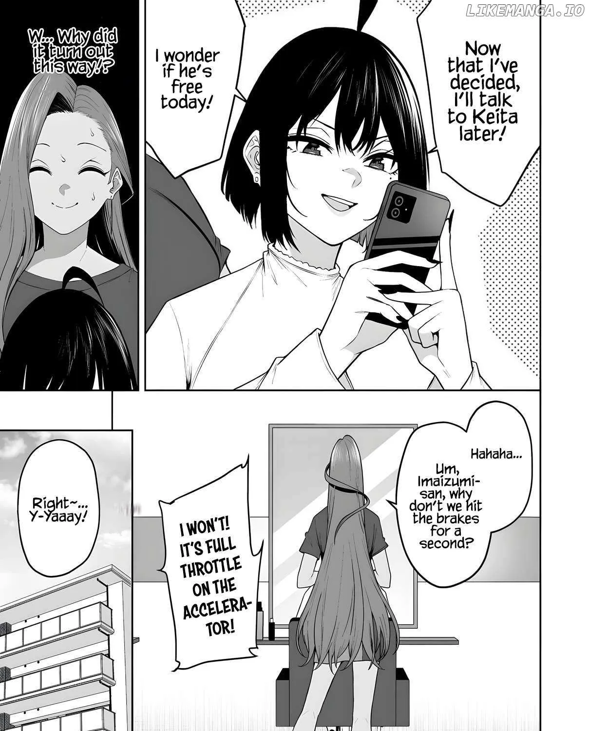 Imaizumin Chi wa Douyara Gal no Tamariba ni Natteru Rashii~DEEP~ Chapter 40 page 16 - 