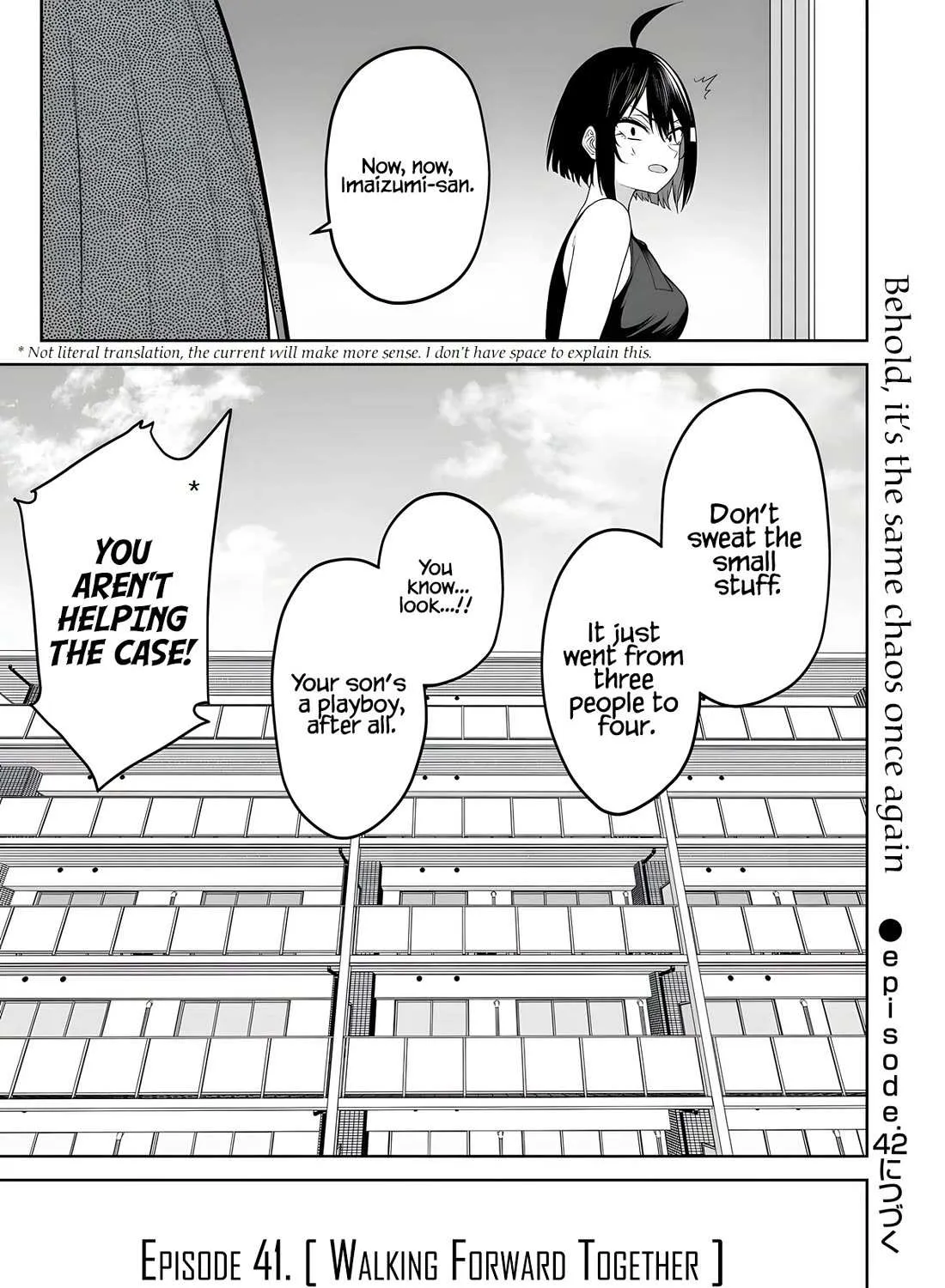 Imaizumin Chi wa Douyara Gal no Tamariba ni Natteru Rashii~DEEP~ Chapter 41 page 47 - 