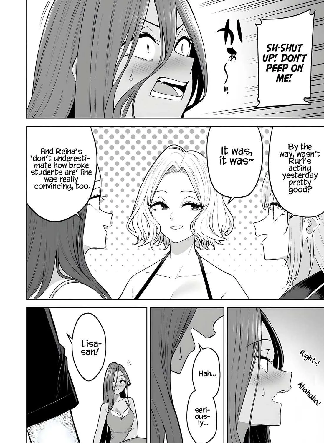 Imaizumin Chi wa Douyara Gal no Tamariba ni Natteru Rashii~DEEP~ Chapter 42 page 35 - 