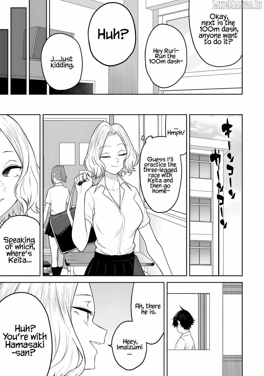 Imaizumin Chi wa Douyara Gal no Tamariba ni Natteru Rashii~DEEP~ Chapter 43 page 6 - 