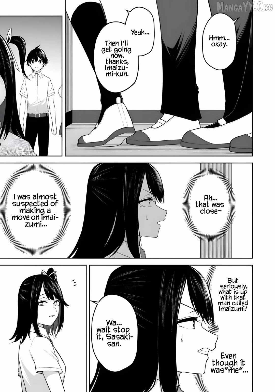 Imaizumin Chi wa Douyara Gal no Tamariba ni Natteru Rashii~DEEP~ Chapter 44 page 14 - 