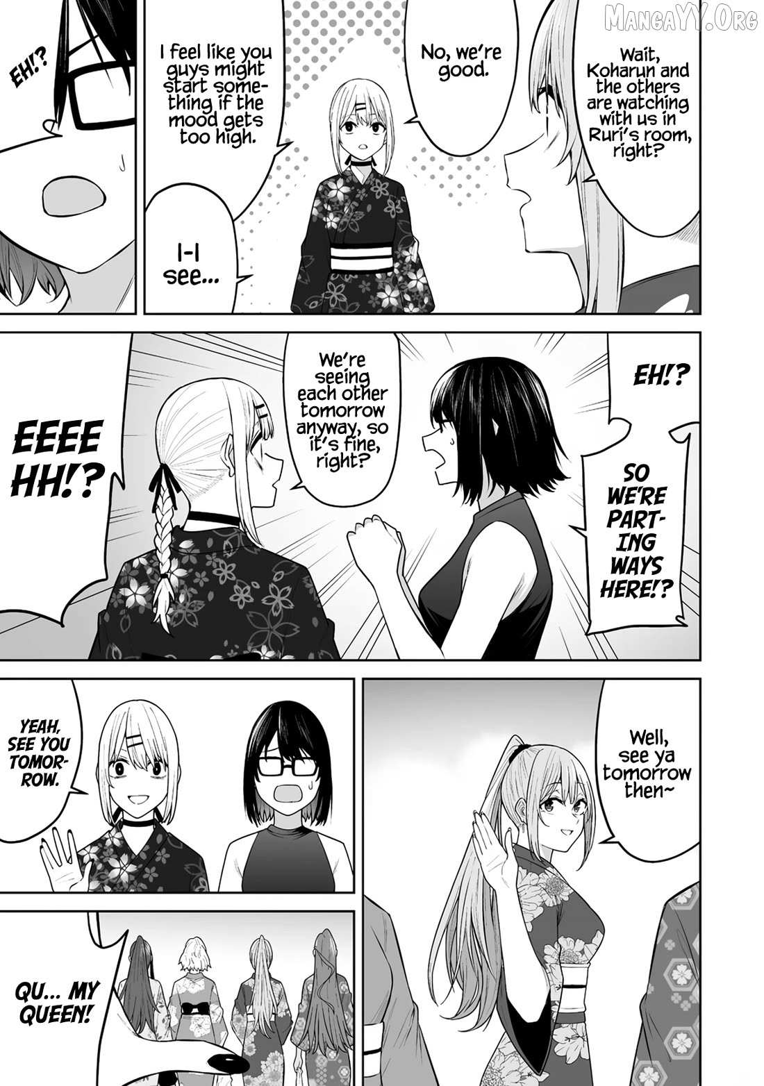 Imaizumin Chi wa Douyara Gal no Tamariba ni Natteru Rashii~DEEP~ Chapter 48 page 10 - 
