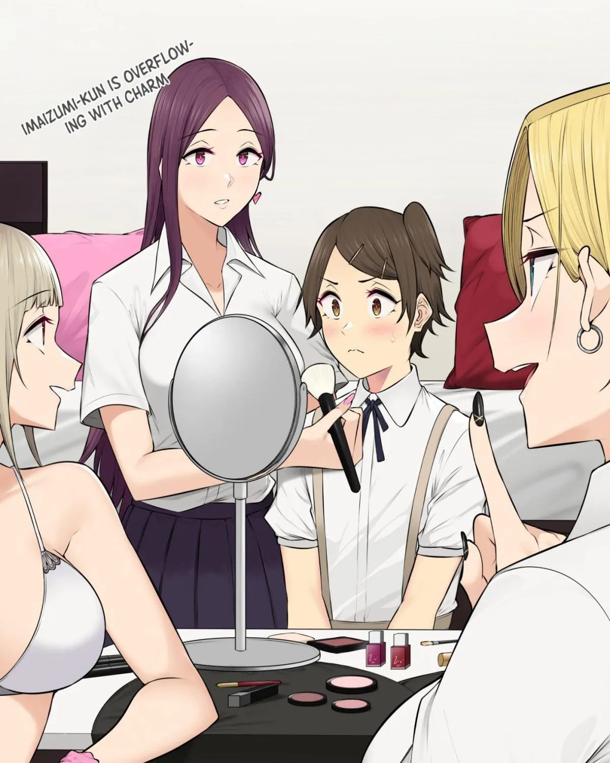 Imaizumin Chi wa Douyara Gal no Tamariba ni Natteru Rashii~DEEP~ Chapter 5 page 3 - 