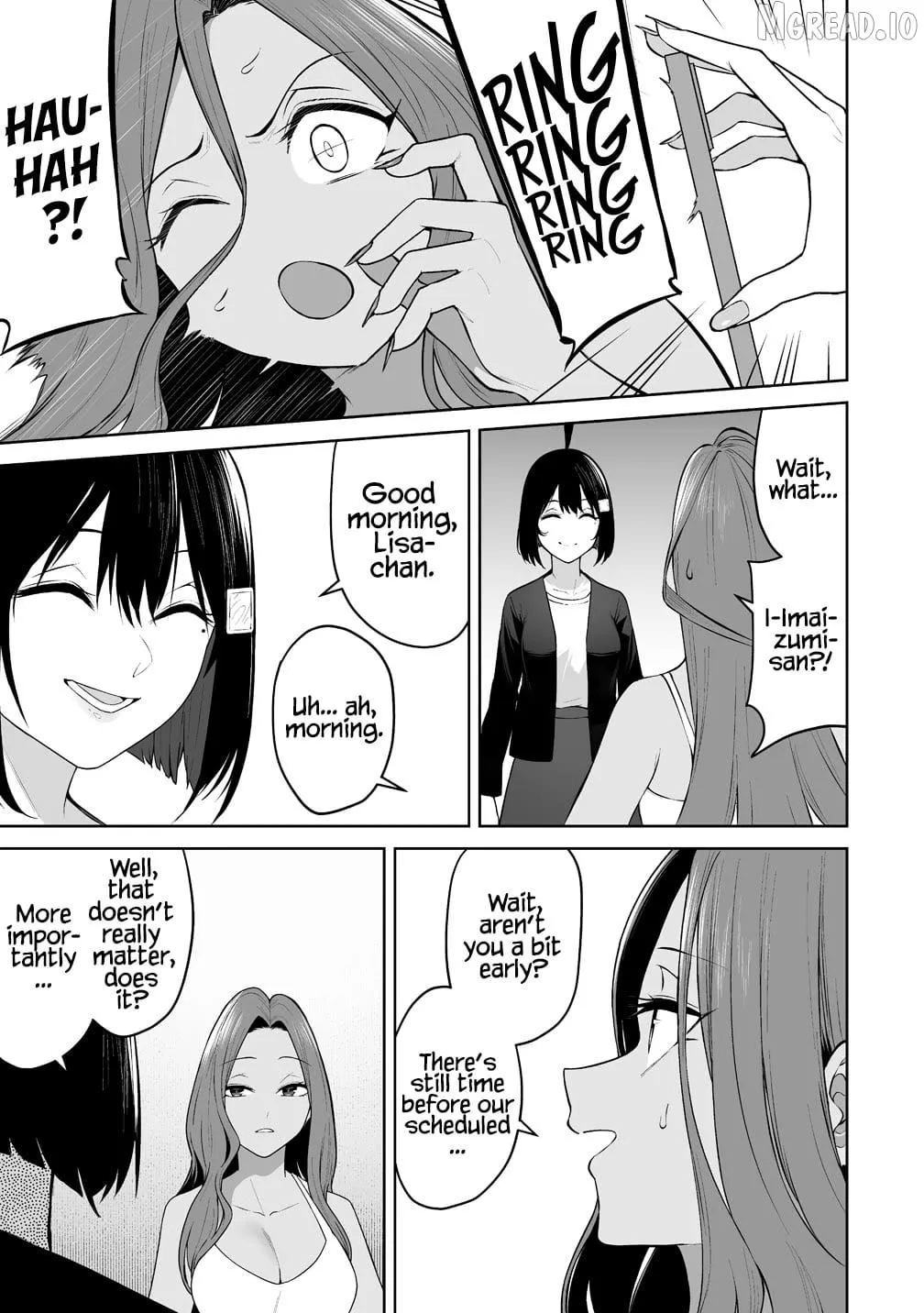 Imaizumin Chi wa Douyara Gal no Tamariba ni Natteru Rashii~DEEP~ Chapter 50 page 18 - 