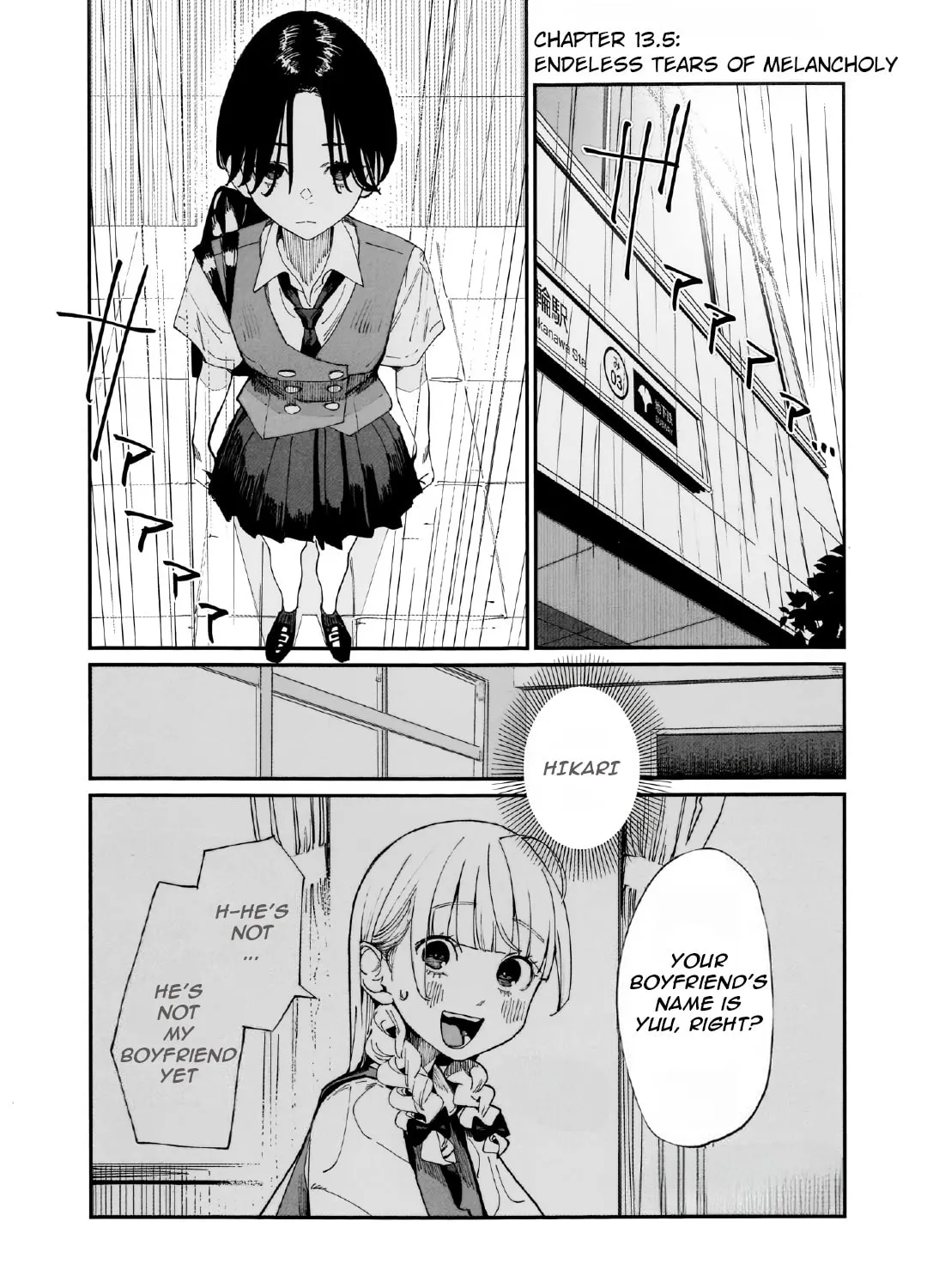 Imasara desu ga, Osananajimi o Suki ni Natteshimaimashita Chapter 13.5 page 3 - 