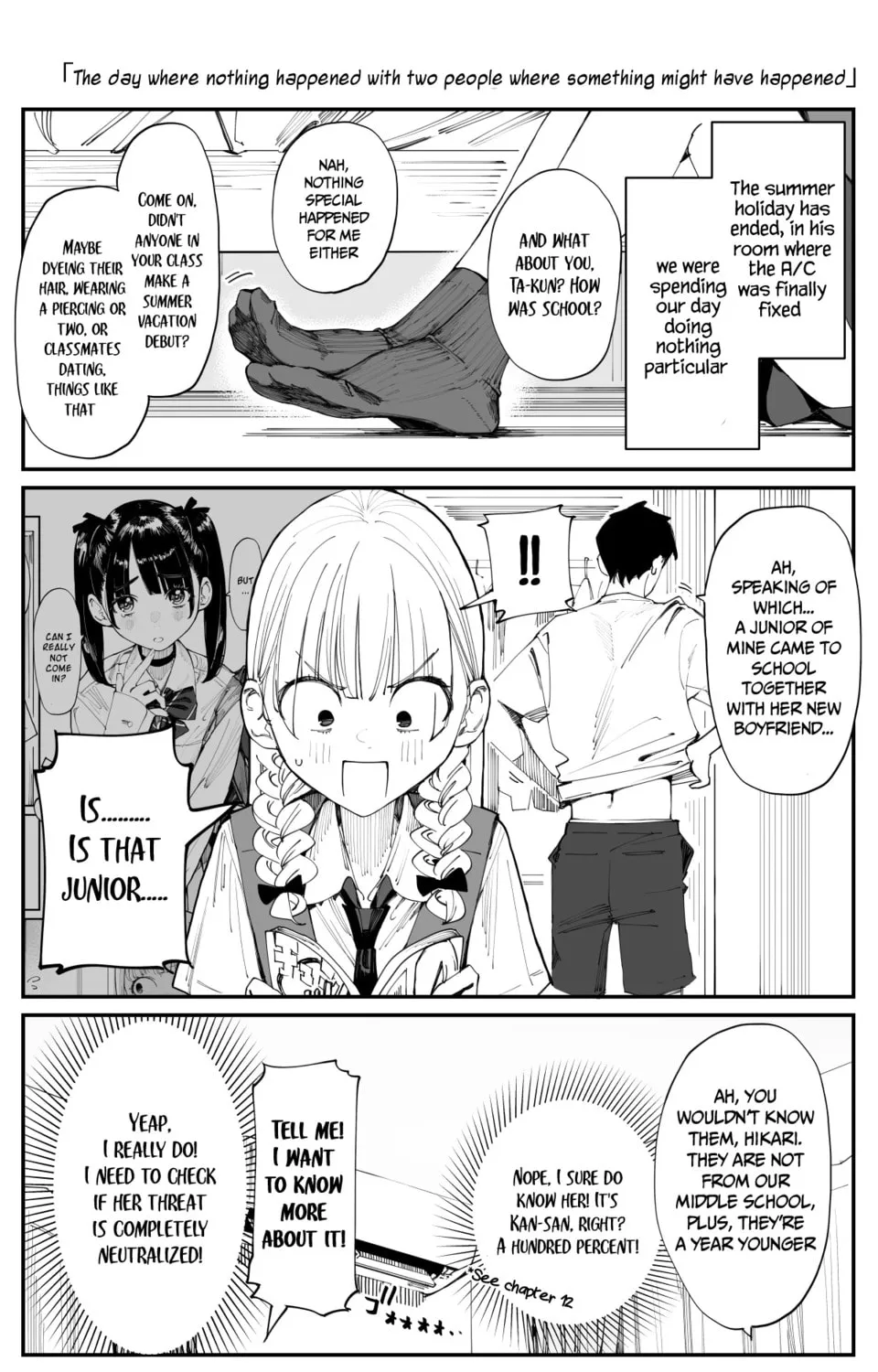 Imasara desu ga, Osananajimi o Suki ni Natteshimaimashita Chapter 18 page 1 - 
