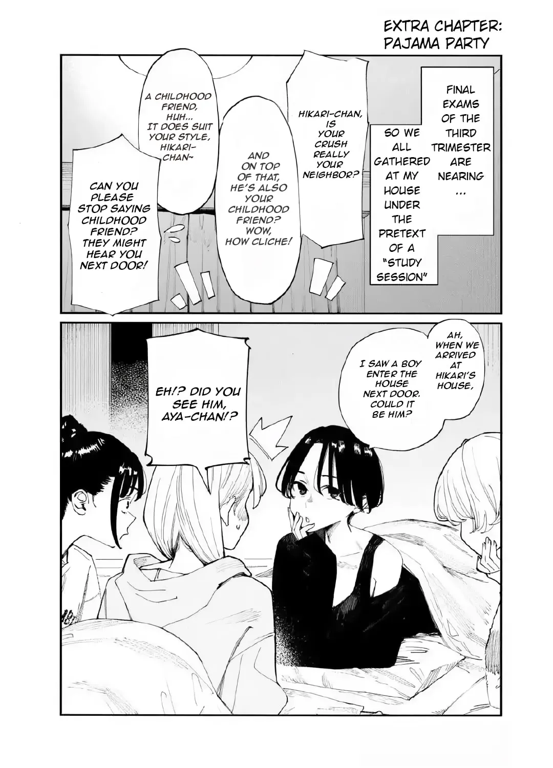 Imasara desu ga, Osananajimi o Suki ni Natteshimaimashita Chapter 21.5 page 3 - 